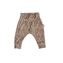 Baby hat mini leopard print