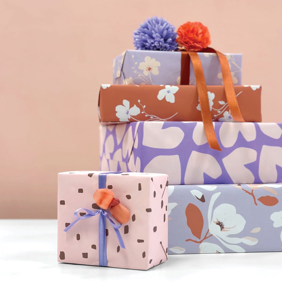 Rollen cadeaupapier - Spring '26 - assorti
