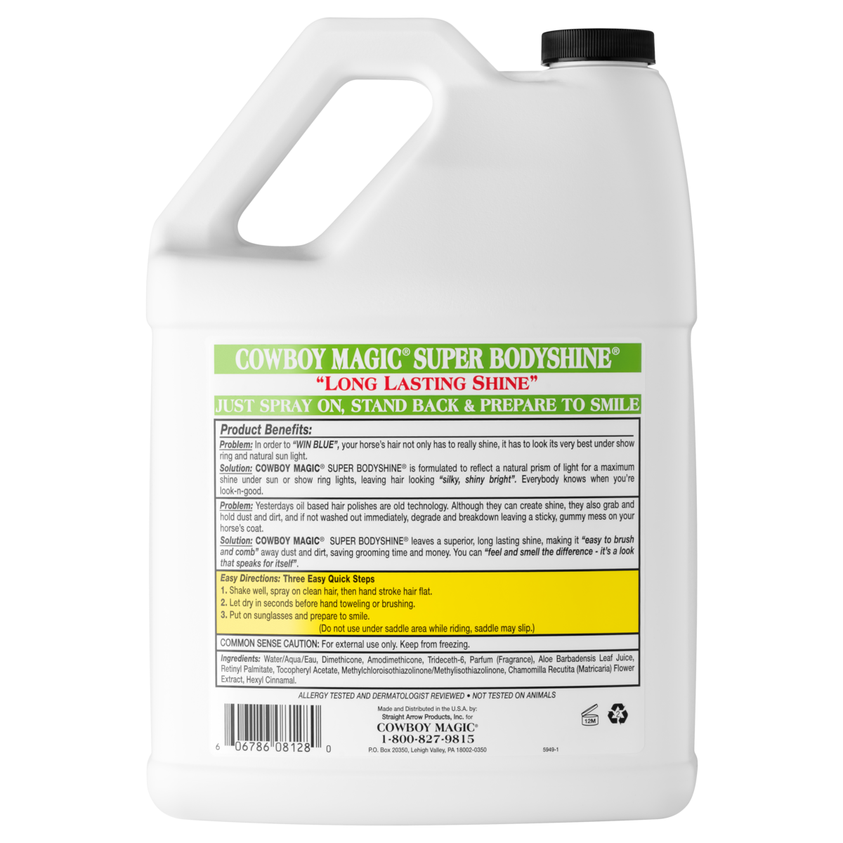 Cowboy Magic® Super Bodyshine® - Gallon Refill 3785 mL