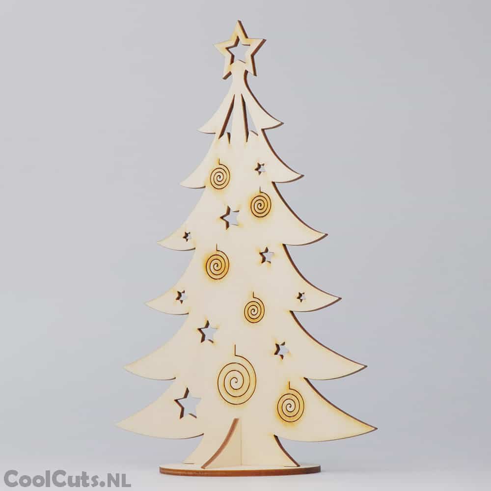 Arbre de Noël en bois CoolCuts 29cm