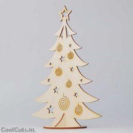 Arbre de Noël en bois CoolCuts 29cm