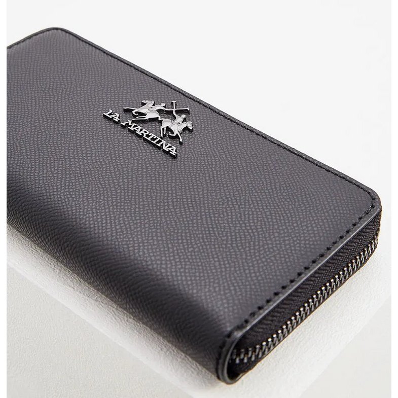 Portefeuille La Martina_LM80M_100% CUIR DE VEAU