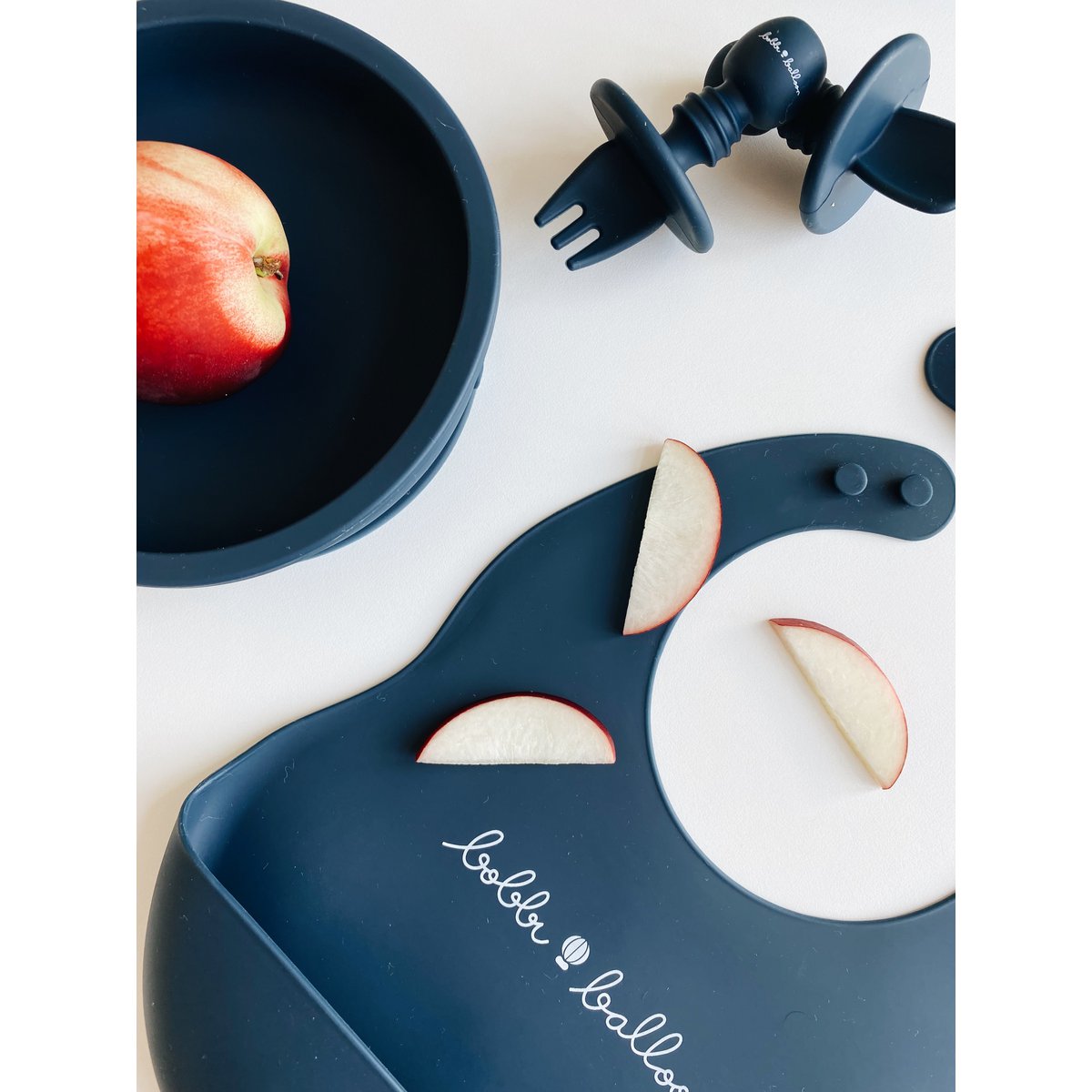 Silicone Cutlery Set - Ocean Blue