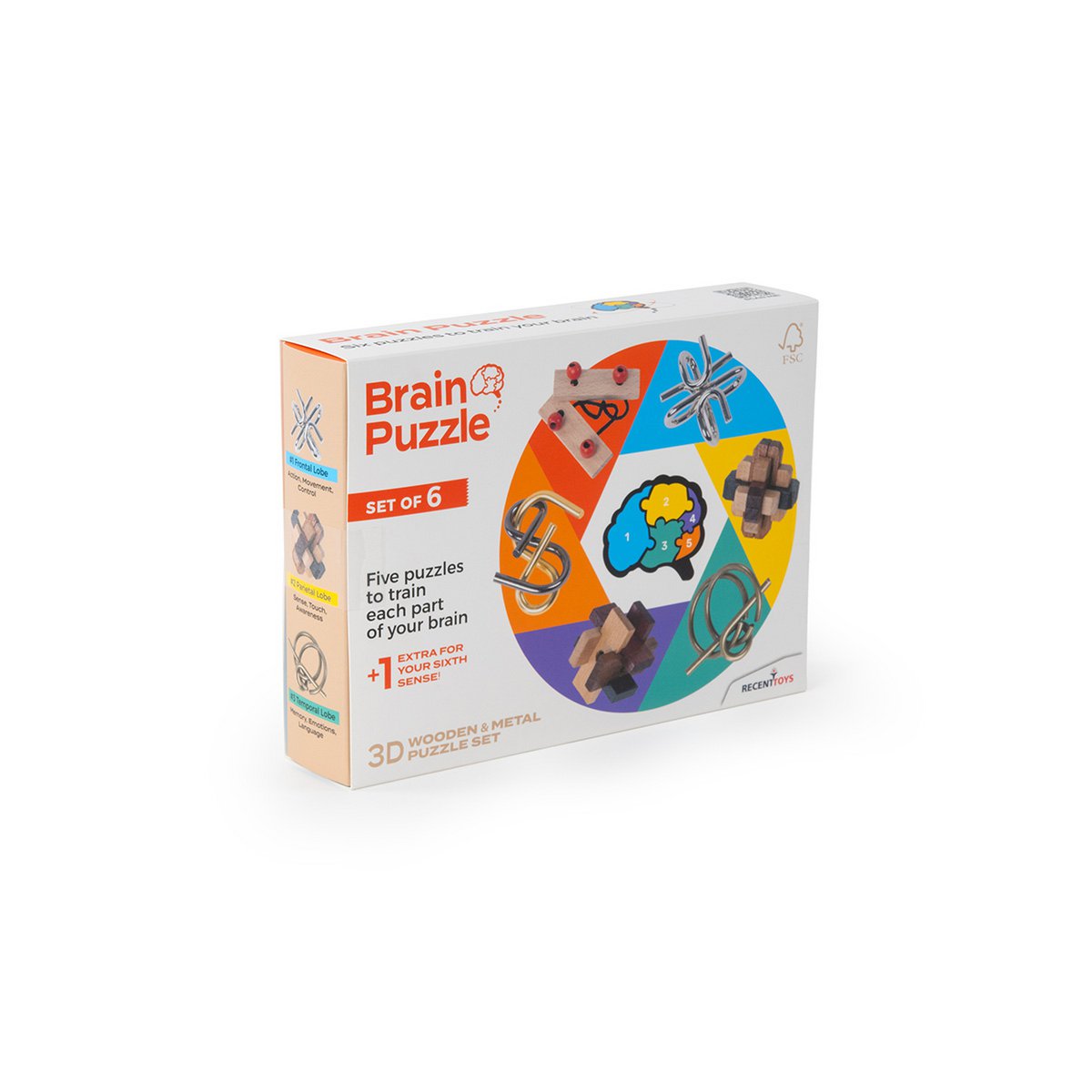 Puzzle cerebrali - set da 6