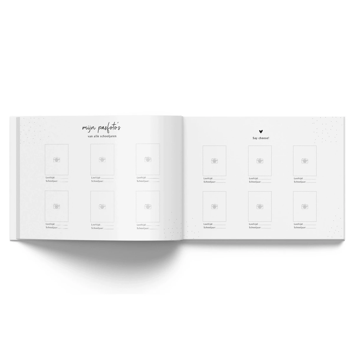 Fyllbooks My school photo book - Ocher dots