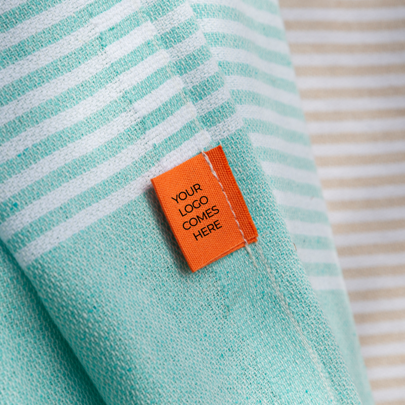 Private Label Towels with Logo & Personalized Packaging (180x100 cm)