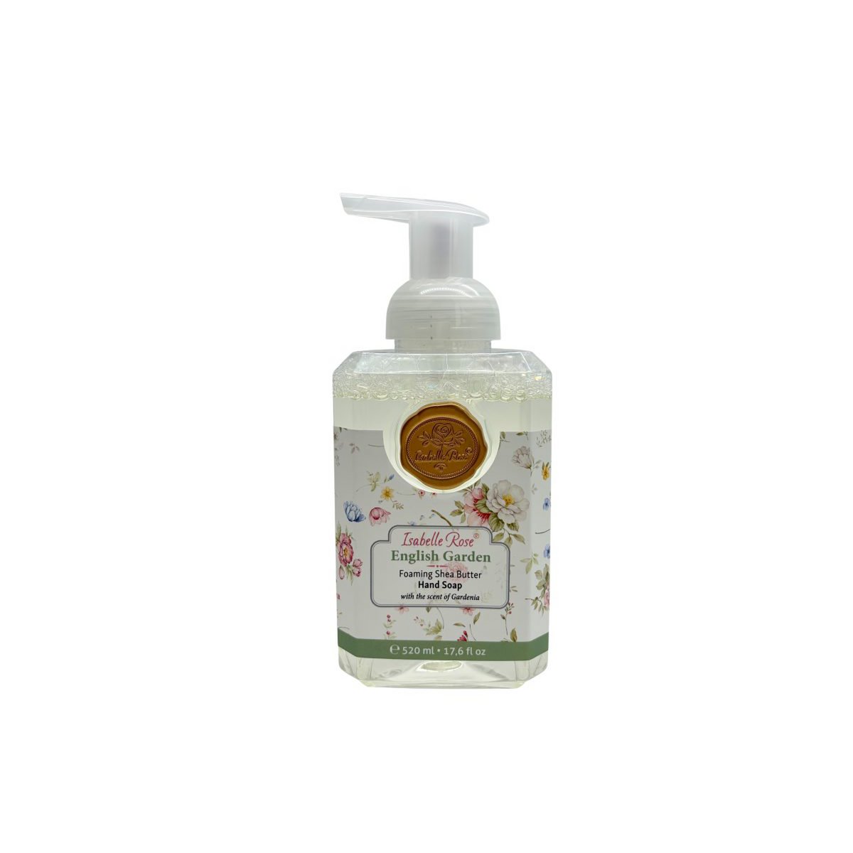 Schäumende Sheabutterseife Englischer Garten 520 ml Isabelle Rose