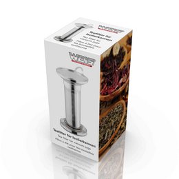 Filtre à thé profond pour pichets sous vide avec bac collecteur