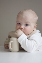 Silikone Sippy Cup - Oyster beige