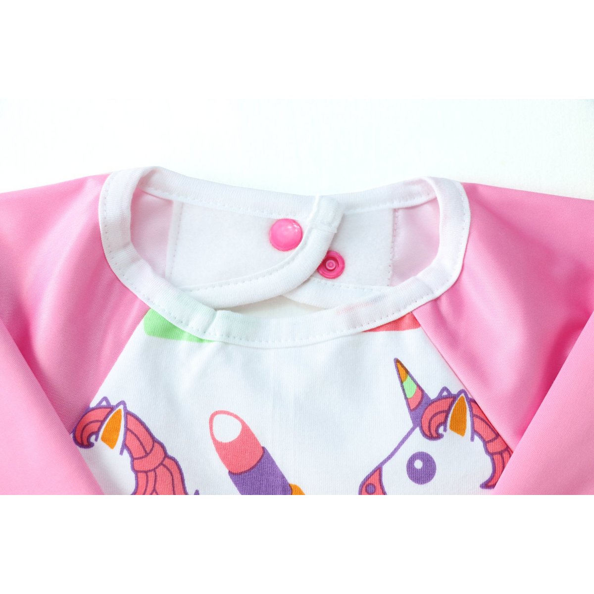 śliniaczek z rękawami Girly Stuff - śliniaczek niemowlęcy/maluch