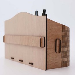 Organisateur de bureau CoolCuts Wave à Bruin