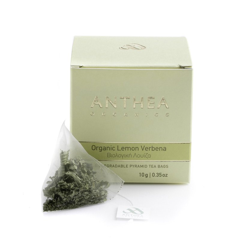 ØKOLOGISK CITRON VERBENA PLASTFRI TEPOSER