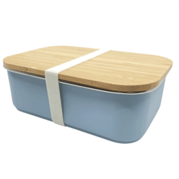 Portapranzo elastico in silicone (set) - Bianco