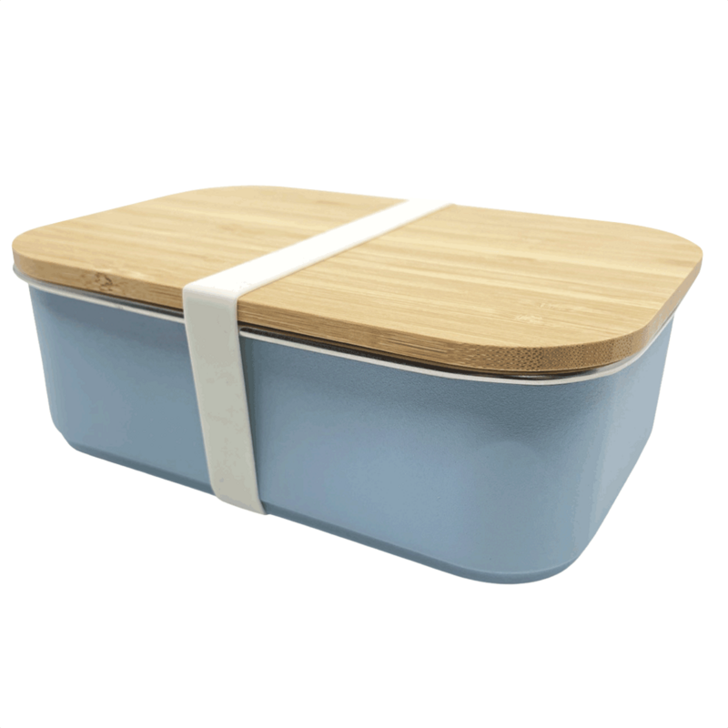 Portapranzo elastico in silicone (set) - Bianco