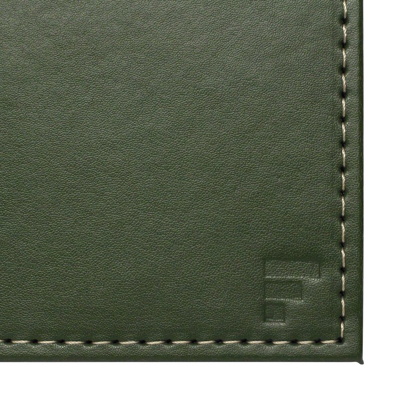 Coasters DUO, set of 4, olive/ivory