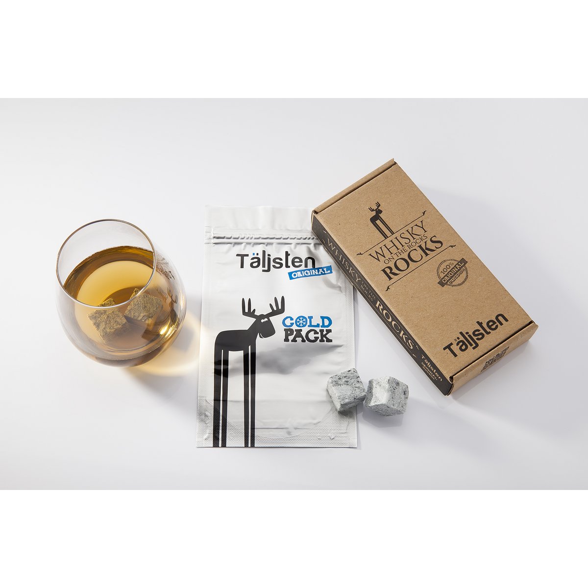 Whisky Stones Täljsten Original