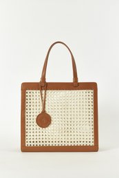 CAMEL CHAÎSE CARRÉ HANDTASCHE