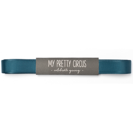 Gift ribbon petrol, light green ribbon easy to tie, 16mm x 5m dark blue grosgrain ribbon for wrapping gifts