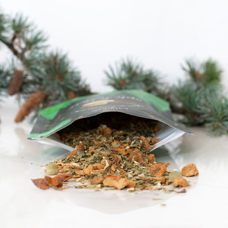 Christmas mate & rooibos, mela, cannella biologica - Edizione limitata