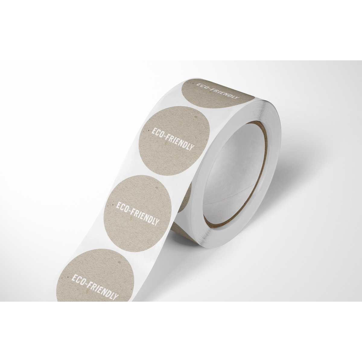 Stickers on roll - eco friendly