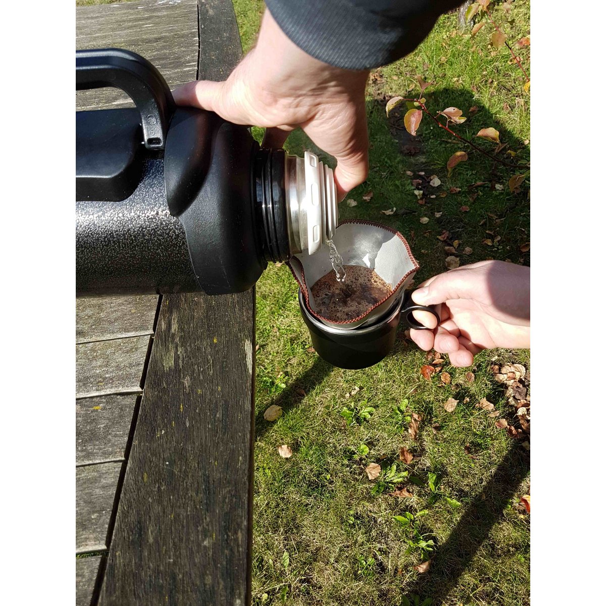 Kaffefilter, permanent filter "Elita", rustfrit stål, str. 2