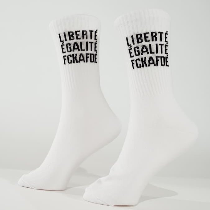 FCKAFDÉ Statement Sok - hvid