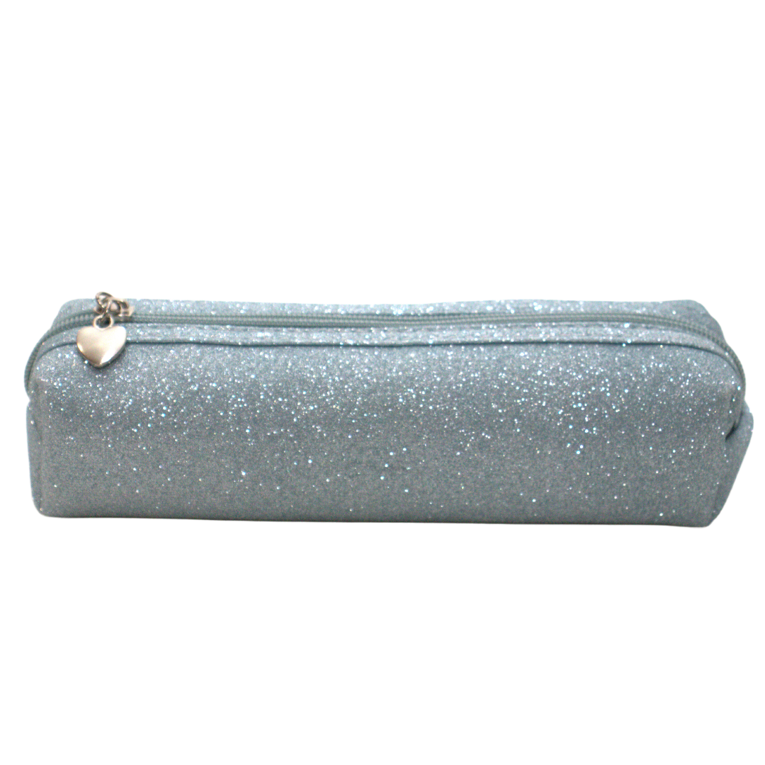 Moon - The Mint glitter pencil case