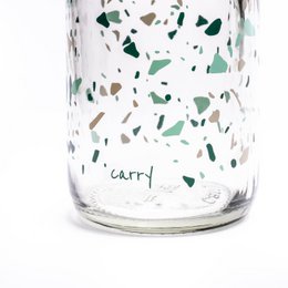 TERRAZZO 1,0 l Glasflasche