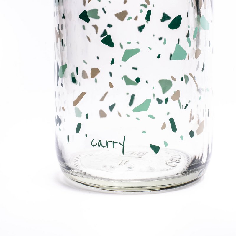TERRAZZO 1,0 l Glasflasche