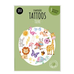 Kindertatoeages - motief "dieren"