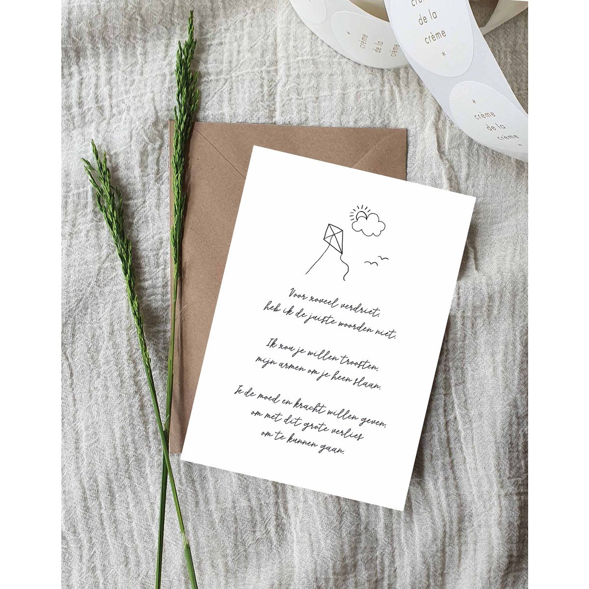 A6 Postcard || Strength || Poem