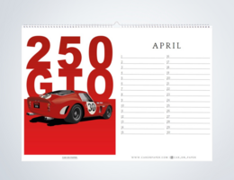 Car Birthday Calendar
