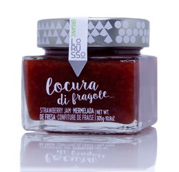 Marmellata di fragole gourmet biologica con 85% di frutta, 305 g