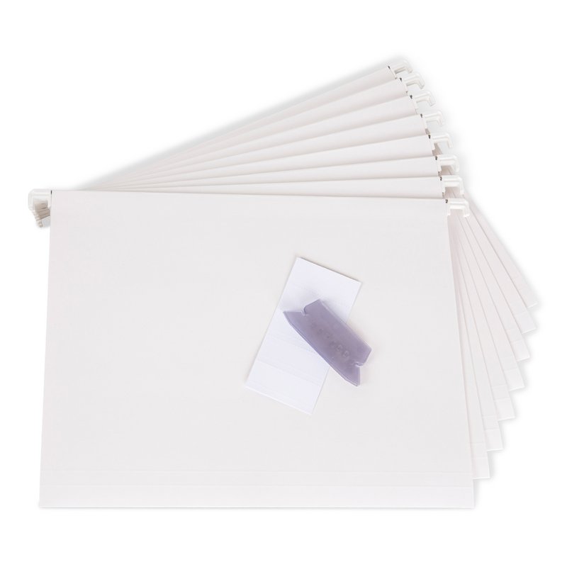Hanging Dateien 8pcs an Johan - Weiß - 6 -Set von 6