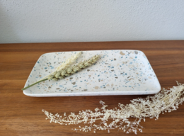 Ciotola quadrata Terrazzo "Dune"