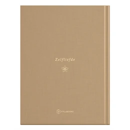 Fyllbooks Tagebuch für Selbstliebe - Leinenkamel mit Goldfolie