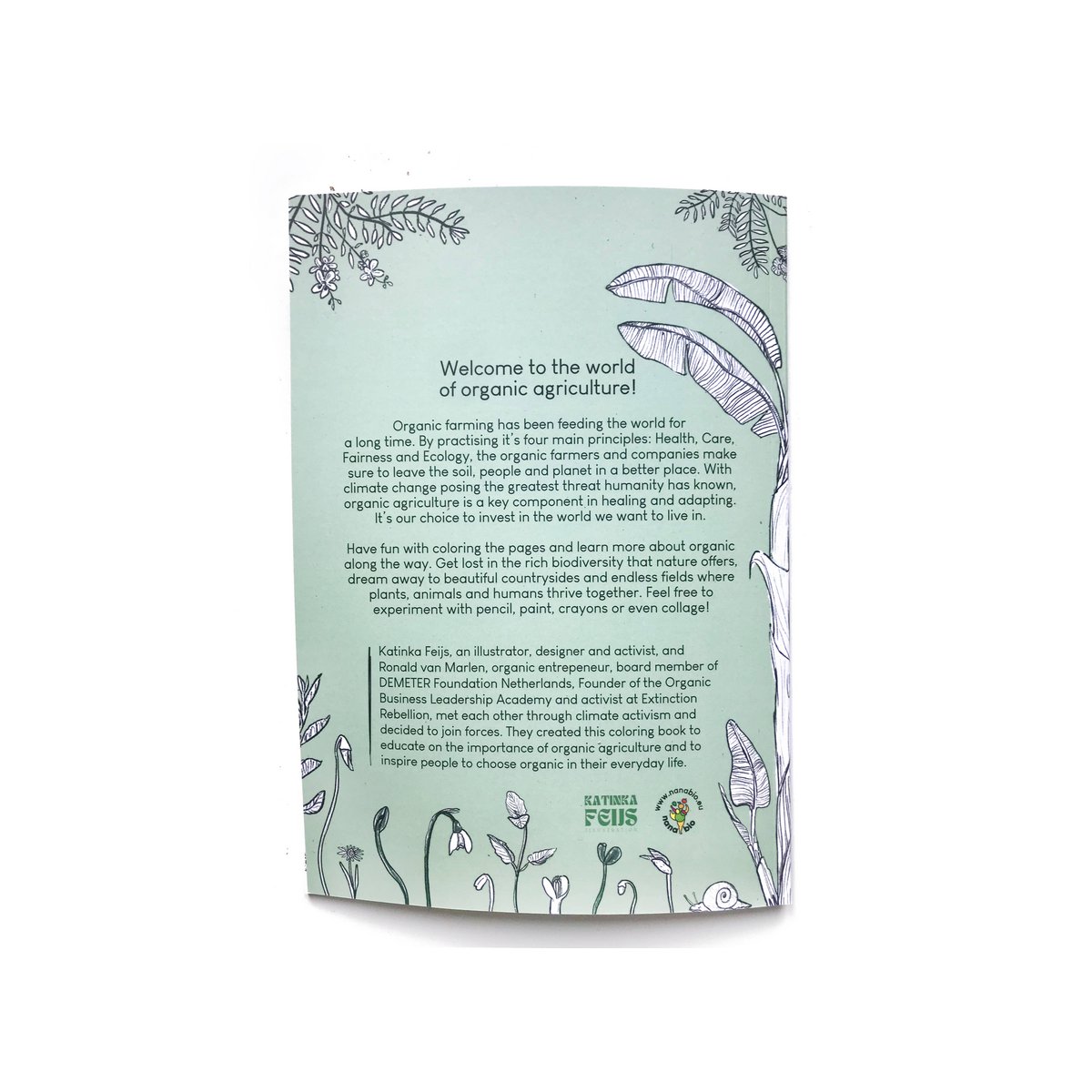 Organic Agriculture Coloring Book