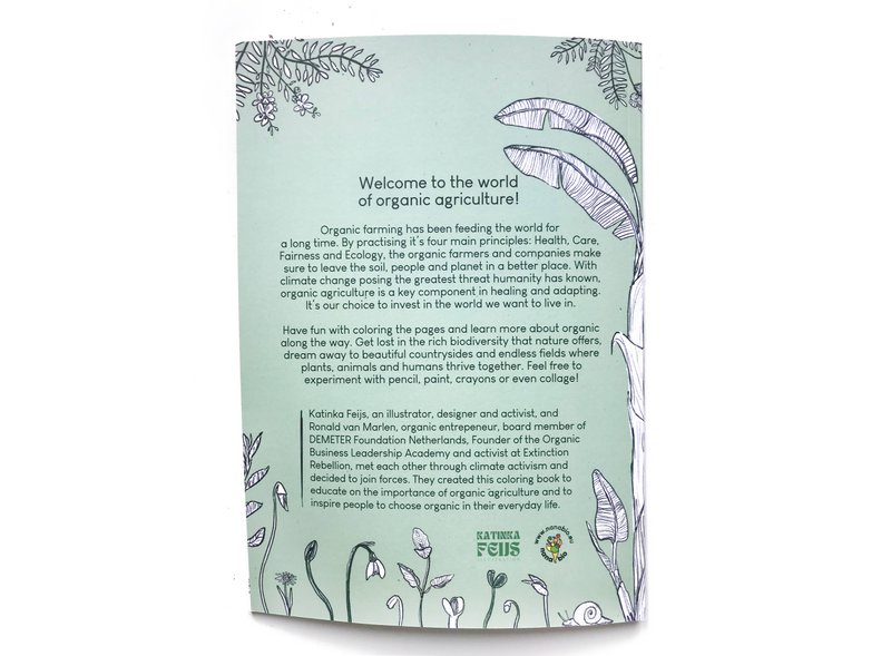 Organic Agriculture Coloring Book