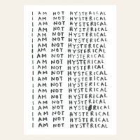 Risography Postcard - Hysterical - DIN A6