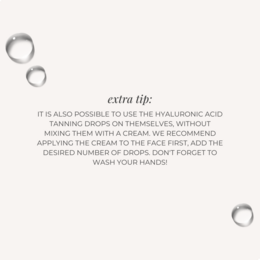 HELIOUX® HYALURONIC ACID SELF TANNING DROPS