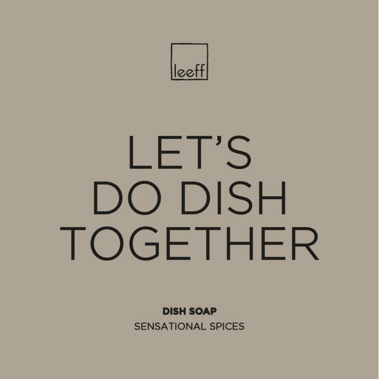 Leeff Dish Soap Sensational Spices - Hagamos platos juntos