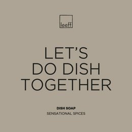 Leeff Dish Soap Sensational Spices - Hagamos platos juntos