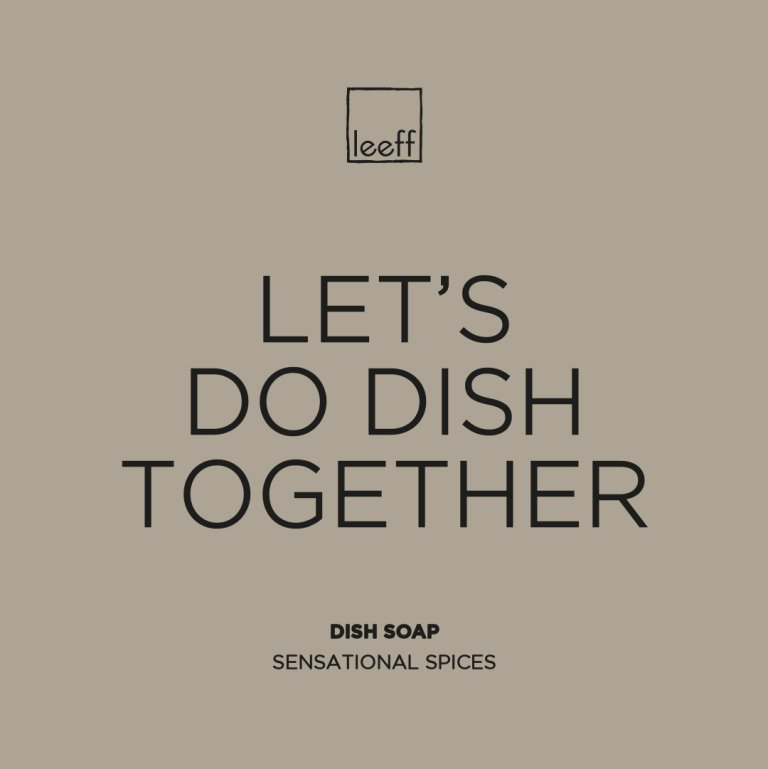 Leeff Dish Soap Sensational Spices - Hagamos platos juntos