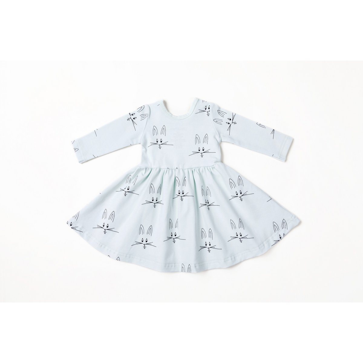 Long-Sleeved Dress with Malia the Rabbit