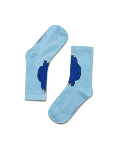 koaa – The Elephant “Footstand” – Socks blue