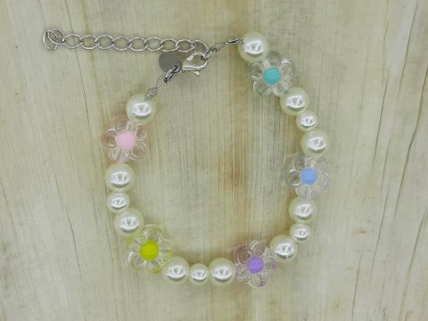 %23265 Blumenarmband für Kinder