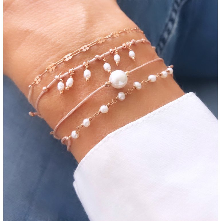 Bracelet pearl necklace