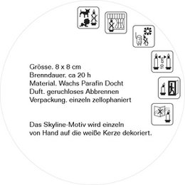 Ruhrpott candle. Lantern design