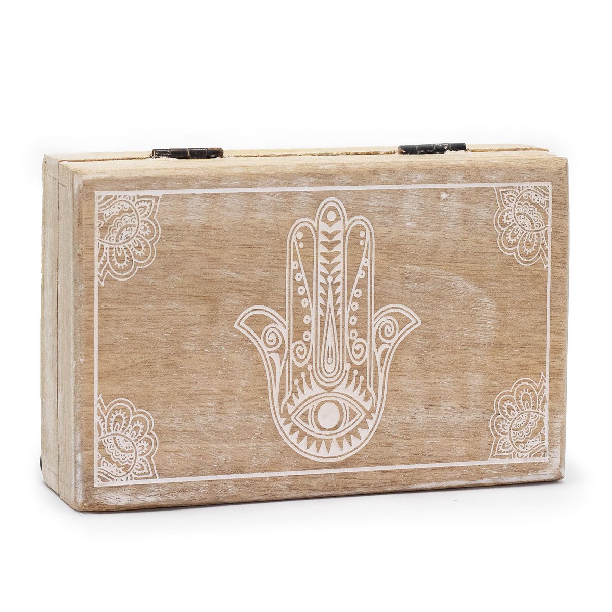 Wholesale Wooden Boxes and Trays with Buddha & Hamsa Design