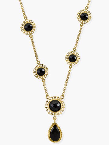 Taormina Halskette mit Onyx